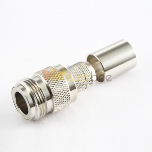 N-type Connector for LMR-400 Female Straight Crimp for 7D-FB