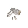 N Type Connector Plug 50Ω Right Angle Cable Mount Crimp Termination 11GHz
