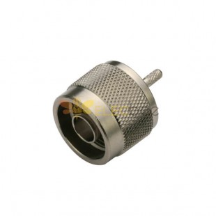 N-Type Connector RG400 Straight Male Crimp Type for Cable LMR194,142