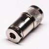 20pcs N Type Male Connector 180 Degree Clamp Type Coaxial Connector