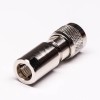 N Type Male RF Connectors Straight 180 Degree Clamp Type