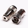 N Tipo RF Conector Straight Masculino Clamp Type