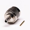 20pcs N Type RF Connector Straight Male Crimp Type for Cable