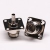 N Type Female Connector 4 Hole Flange Mount Crimp type for Cable