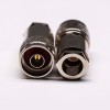 N Type Straight Plug Coaxial Clamp Type Type Connector pour câble