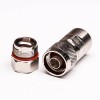 RF Connector Male Straight Clamp Type Coaxial Connector