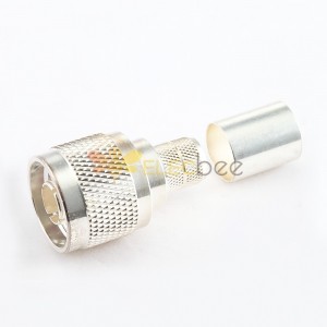 RG 213 N Type Connector Straight Male Crimp for SYV50-7