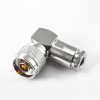 Short N Connector Right Angle Male Clamp for SYV50-5