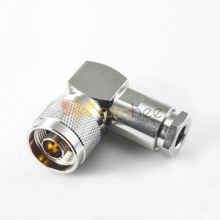 Short N Connector Right Angle Male Clamp for SYV50-5