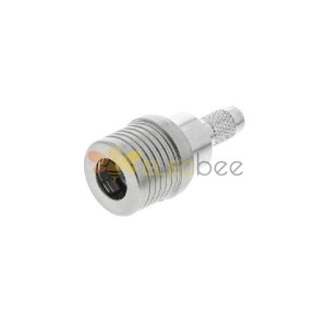 20 قطعة QMA Connector 50Ω Cable Mount Plug Plug Crimp Solder Term for RG142 B / U.