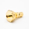 QMA Connector Female Standard RG178Cable Straight Gold Plating Panel Mount Front Bulkhead Solder Type