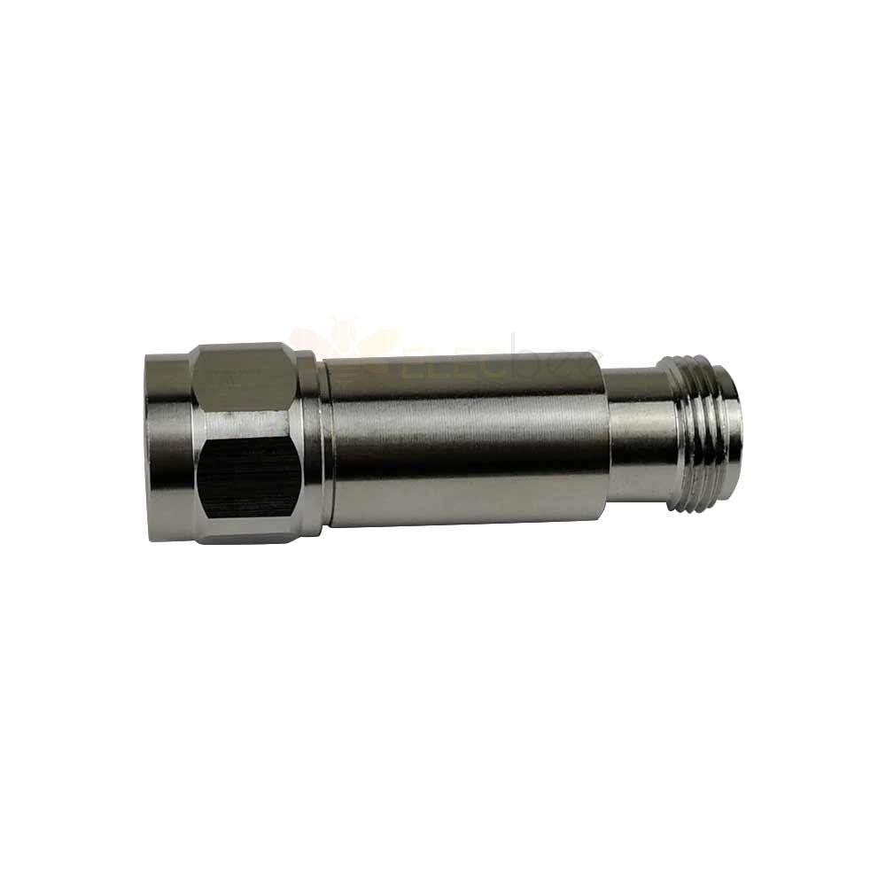 5W RF 4Ghz Coaxial Fixed Attenuator N Male To N Female Connector