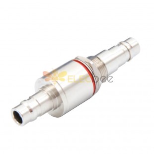 QN RF Connector IP67 Female To Female DC-6GHz Coaxial RF Surge Protector 180Degree