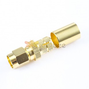 180 Degree SMA Connector Crimp for SYV50-5 Cable Male