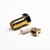 180 Degree SMA Connector Straight Gold Plating for RG178