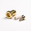 180 Degree SMA Connector Straight Gold Plating pour RG178