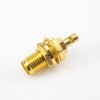 Cavo per RG178/1.37mm/1.45mm SMA Connector Female 180 Degree Panel Mount Front Bulkhead Crimp with Solder