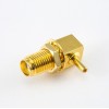 Cable for SMA Connector Female 90 Degree Panel Mount Front Bulkhead Solder Type with 1.13MM/1.32MM