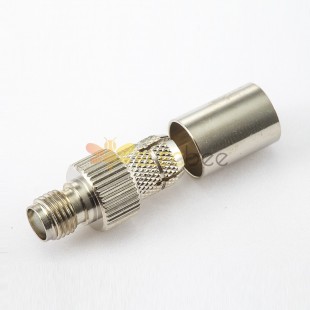 Connector Type SMA Female Straight Crimp for SYV50-5 Cable