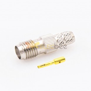 Crimp SMA Connector Female Straight for RG58/RG142 Cable