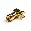 DIP Tipo SMA Conector 90 Grau Painel Feminino Painel Monte Gold Plating