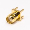 Female SMA Connector 180 Degree Through Hole for PCB Mount