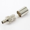 Nickel Plated Crimp SMA Connector Female 180 Degree for LMR400/7D-FB Cable