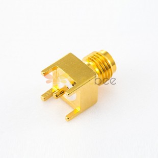 PCB Mount Straight DIP Type SMA Connector Jack