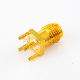 PCB SMA Connector Female Straight DIP Type