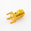 PCB SMA Jack Connector Straight DIP Type
