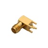 20 piezas conector PCB SMA inverso R/A Jack receptáculo a través del orificio tipo chapado en oro