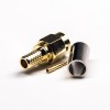 RF Connector SMA Male Straight Crimp Type for Coaxial Cable Gold Plating