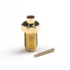 20 piezas RP hembra 180 grados macho recto Pin tipo de soldadura para Cable Coaxial