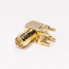 20pcs RP SMA Female PCB Connector Right Angled Through Hole