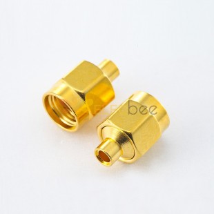 SMA Cable Connector Semi-soft/semi-rigid-2 Male 180 Degree Solder Type
