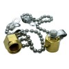2pcs SMA Cap Gold Plated With Chain