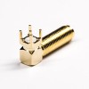 20pcs SMA Connector 50 Ohm Right Angled Gold Plating Through Hole