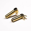 20pcs SMA Connector 50 Ohm Right Angled Gold Plating Through Hole