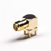 SMA Connector 50 ohm Right Angled Male Through Hole for PCB Mount