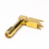 SMA Connector 90 Degree Female Right Angle Through Hole for PCB Mount