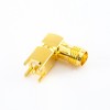 SMA Connector Angled DIP Type Female PCB Mount