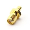 SMA Connector Female Bulkhead For Cable With Washer And Nut