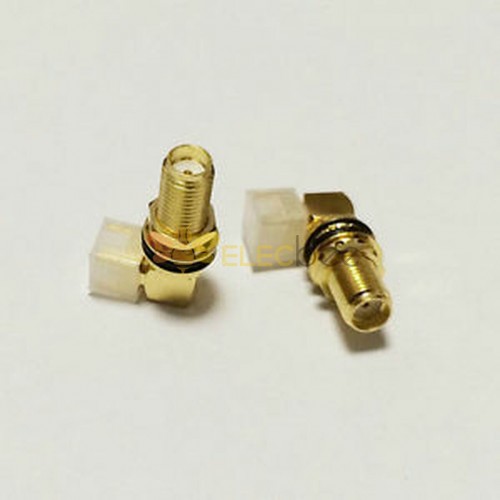 SMA Connector Female - Right Angle (20mm)