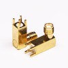 RF SMA Female Connector Right Angled for PCB Mount