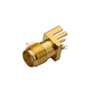 SMA Connector for PCB Jack Socket Edge Mount Straight for 1.60mm Board