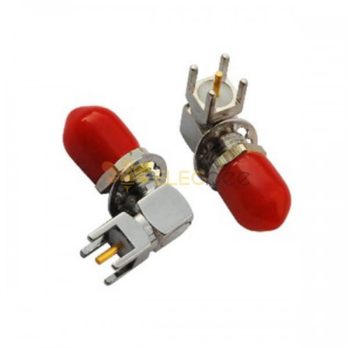 SMA Connector for Sale Dustproof Angled Female for PCB Mount