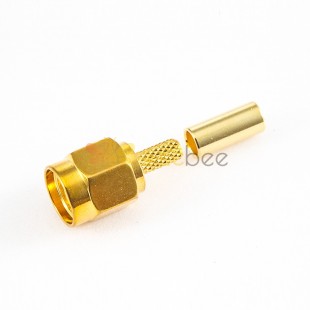 SMA Connector Male 180 Degree Cable for RG174/RG316/LMR100 Crimp Type