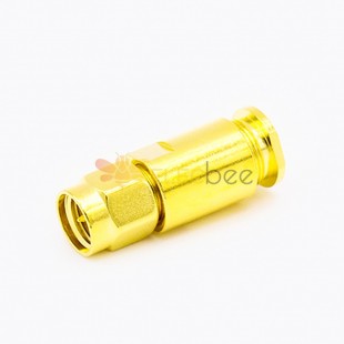 SMA Connector Male 180 Degree Clamp for RG58/RG142