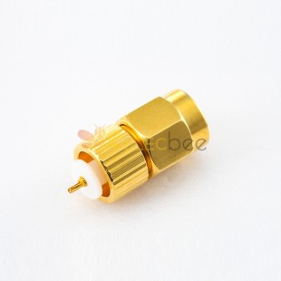 SMA Connector Male Straight Solder for 1.13mm/1.32MM/1.37MM Cable