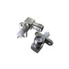 10pcs SMA Connector Panel Mount 90 Degree Jack with PTFE Stainless Steel SMA